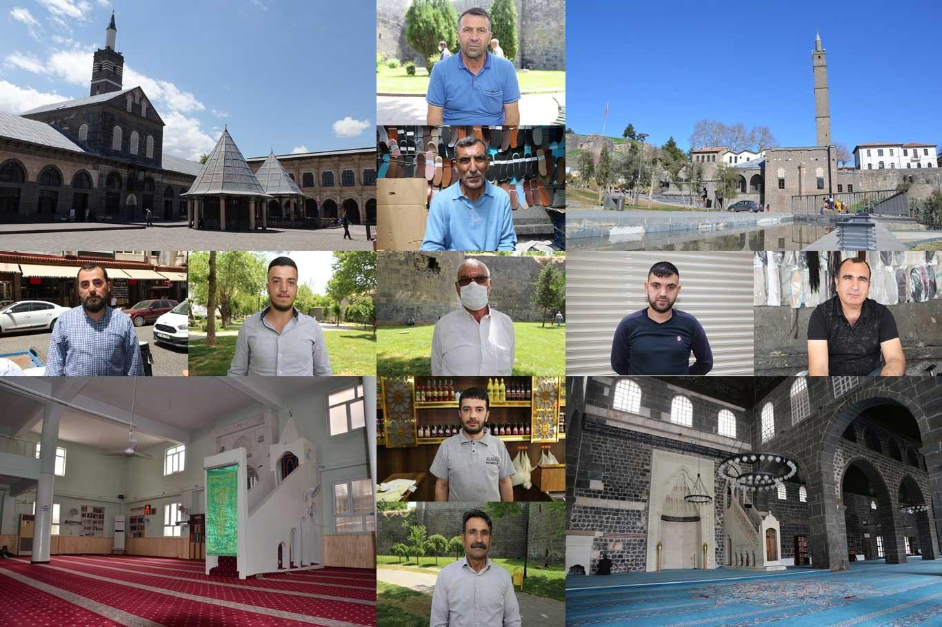 Diyarbakırlılar minarelerden "Çav Bella" şarkısının çalınmasına büyük tepki gösterdi Diyarbakırlılar minarelerden "Çav Bella" şarkısının çalınmasına büyük tepki gösterdi